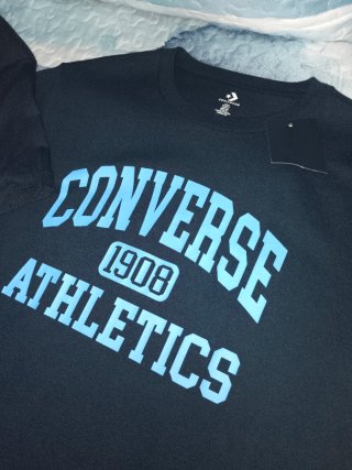 Lote 3 Camisetas Nike, Converse y FSBN Negras
