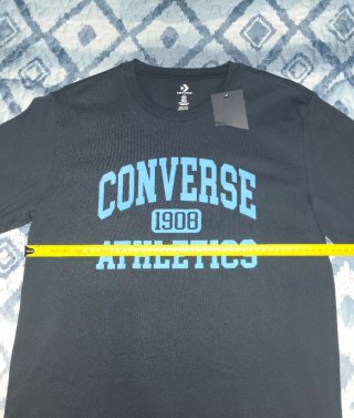 Lote 3 Camisetas Nike, Converse y FSBN Negras