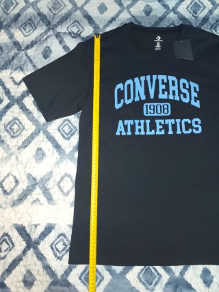 Lote 3 Camisetas Nike, Converse y FSBN Negras