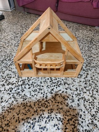 Casita de madera para niños