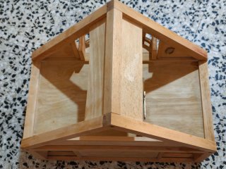 Casita de madera para niños