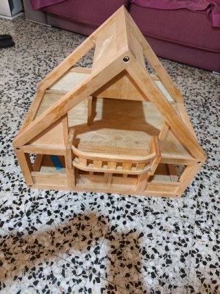 Casita de madera para niños