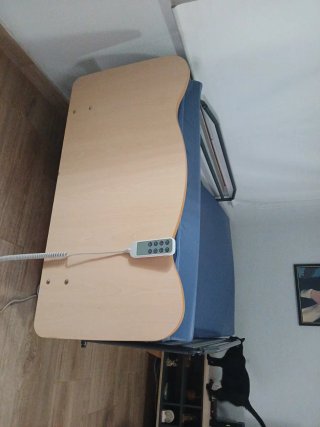 Cama articulada de hospital