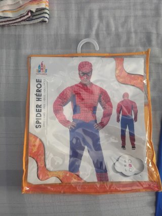 Disfraz Spiderman Adulto Talla M