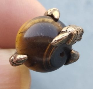 Colgante Garra con Piedra Ojo de Tigre