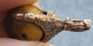 Colgante Garra con Piedra Ojo de Tigre