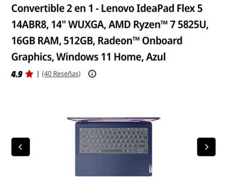 Lenovo Ideapad Flex5 con Windows