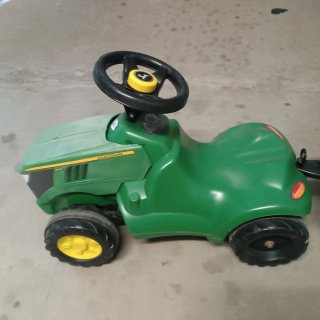 Carrellino John Deere con Trattore e Rimorchio