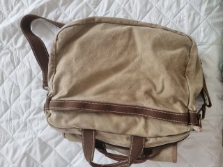 Bolso bandolera Coronel Tapiocca beige y marrón