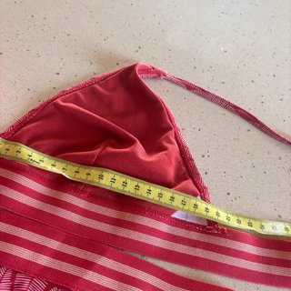 Bikini Corte Inglés Rojo Estampado