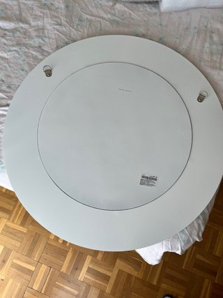 Espejo Redondo Zara Home Blanco