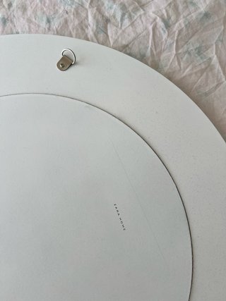 Espejo Redondo Zara Home Blanco