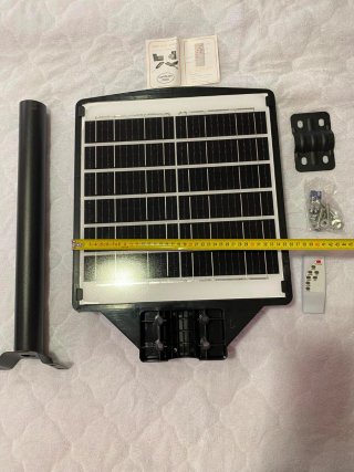 Farola Solar LED MODELO 500W - Blanco Frío