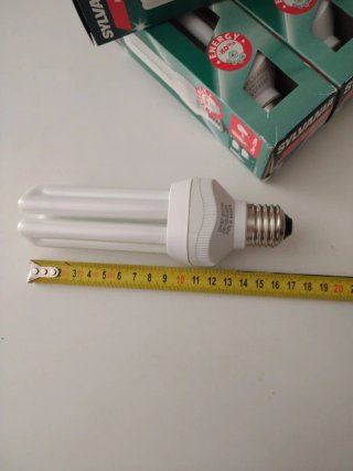 Lotto 4 Lampadine Sylvania 23W E27