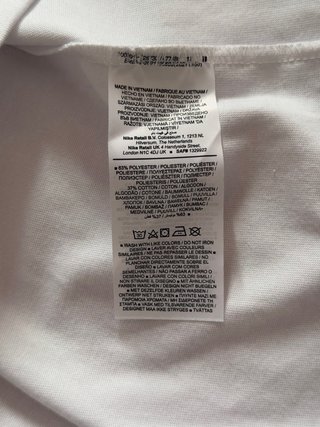 Camiseta Nike Blanca