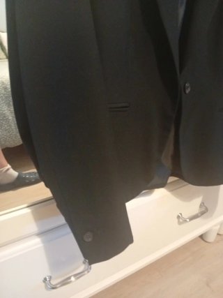 Americana Zara Negra talla x ,xs