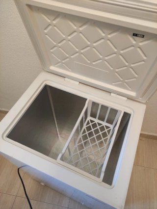 Congelador horizontal blanco