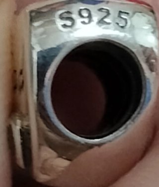 Charm Corazón Dad Plata