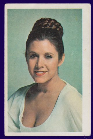 Cromo 2 Princesa Leia Organa La Guerra de las Gala