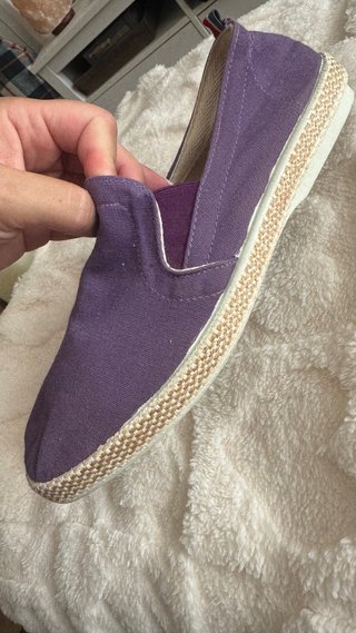 Alpargatas Arrels Bcn Moradas unisex  Talla 40