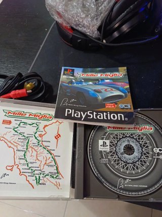 PlayStation PS one Blanca + Juego Mille Miglia