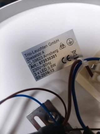 Lampara techo de led nueva