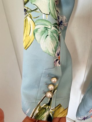 Chaqueta Zara Estampada Kimono XS