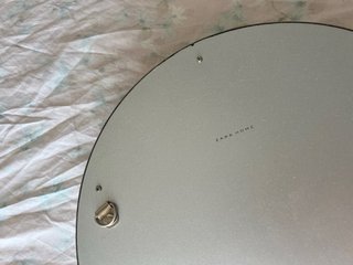 Espejo Zara Home Cóncavo Plata