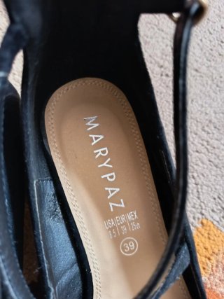 Zapatos Marypaz negros talla 39