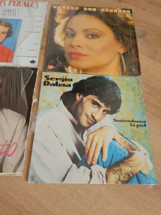 Vinilos Julio Iglesias y José Luis Perales