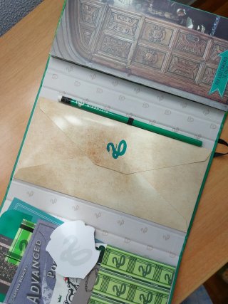 Libro Mágico Slytherin Harry Potter