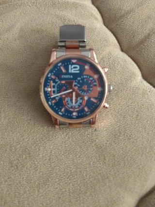 Orologio di lusso Geneva in oro e argento
