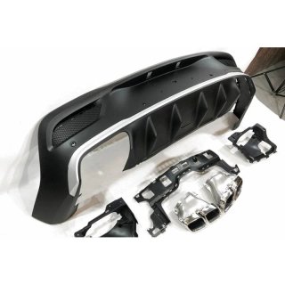 Difusor Trasero Mercedes C167 GLE 2020 look GLE 63