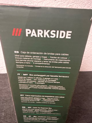 Caja de ordenación Parkside para bridas