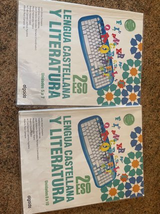 Lengua Castellana y Literatura 2 ESO, libros 2 y 3