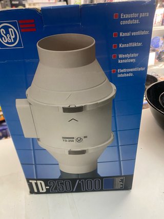 Extractor para conductos S&P TD-250/100