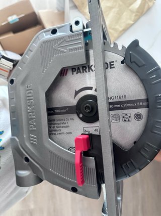 Sierra Circular Parkside + 4 discos
