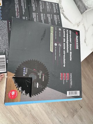 Sierra Circular Parkside + 4 discos