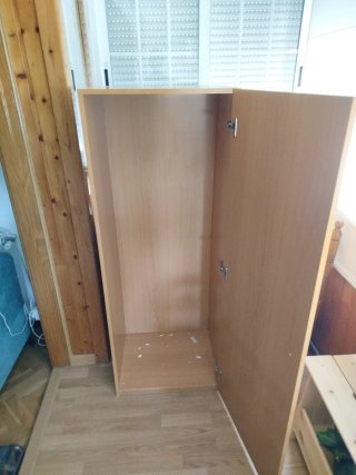 Armario organizador de madera