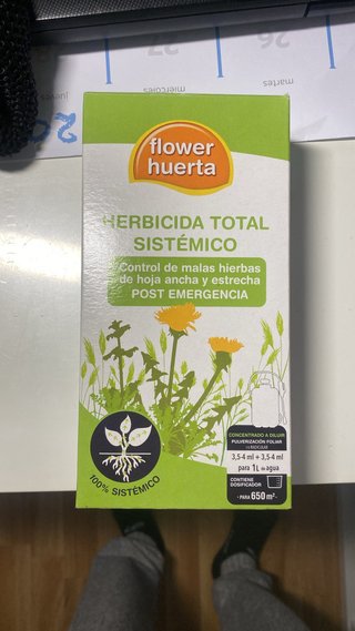Herbicida Total Sistémico Flower Huerta