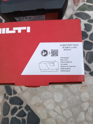 B22/8.0 BATERÍA HILTI
