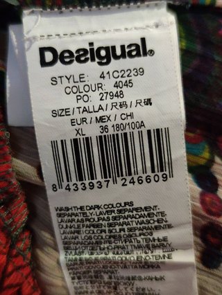 Vestido Desigual Multicolor