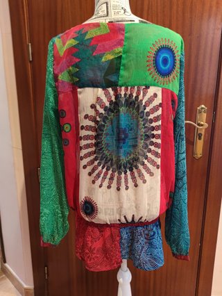 Vestido Desigual Multicolor