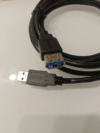 Cable Extensión USB 3.0 PremiumCord 2m Negro