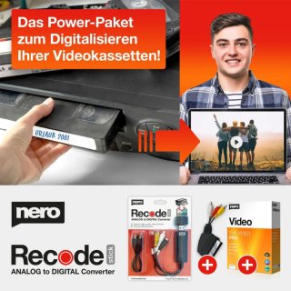 Capturadora Nero VHS a USB con Software