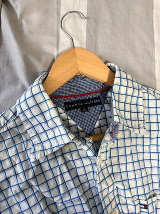Camisa Tommy Hilfiger Cuadros - Talla M