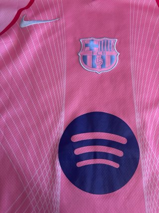 Camiseta Lamine Yamal FC Barcelona rosa 10