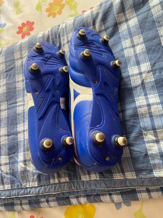 Scarpe Calcio Mizuno Morelia Club II Blu