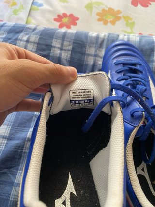 Scarpe Calcio Mizuno Morelia Club II Blu