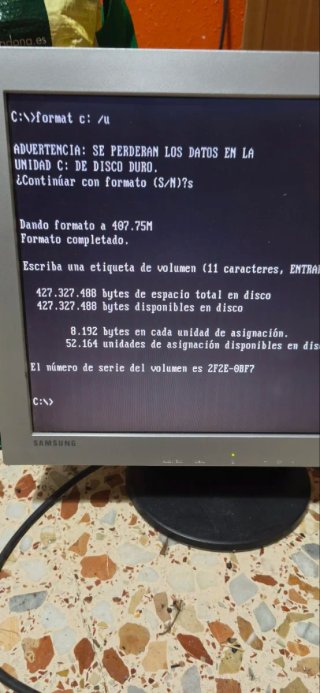 Disco Duro antiguo Seagate ST3491A 428.1MB